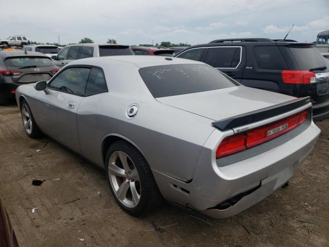 2B3LJ74W89H541776 - 2009 DODGE CHALLENGER SILVER photo 3