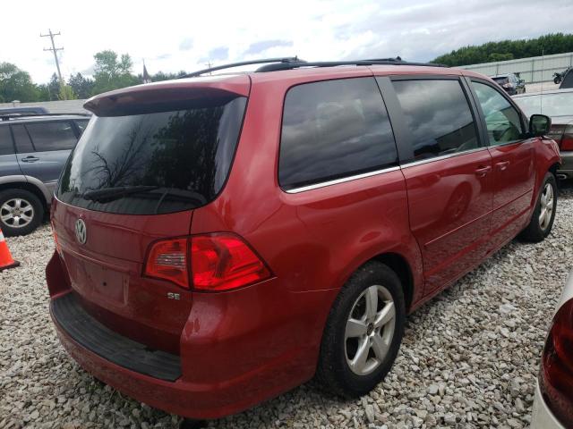 2V8HW34119R517479 - 2009 VOLKSWAGEN ROUTAN SE RED photo 4