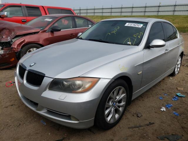 WBAVD535X7A006551 - 2007 BMW 335 XI SILVER photo 2