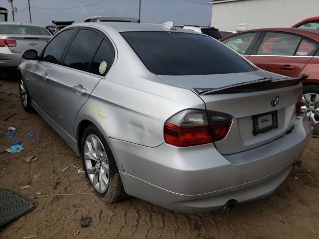 WBAVD535X7A006551 - 2007 BMW 335 XI SILVER photo 3
