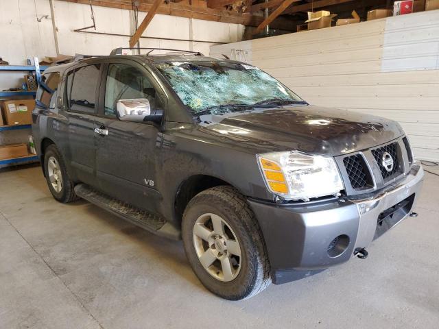 5N1AA08B26N734413 - 2006 NISSAN ARMADA SE GRAY photo 1