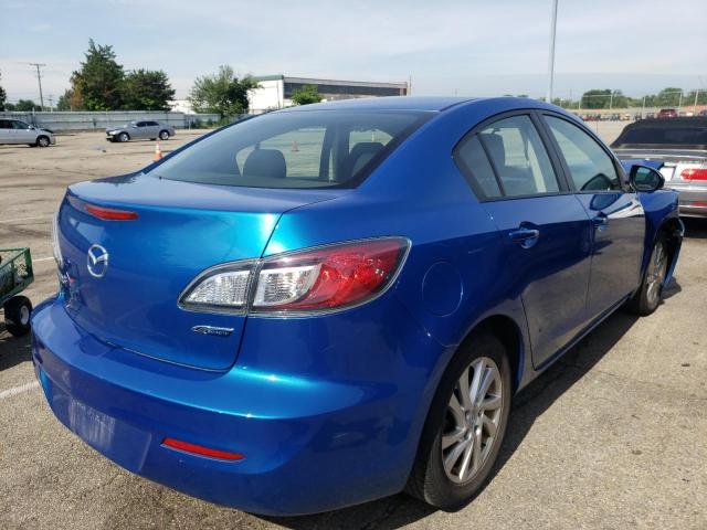 JM1BL1V7XC1687272 - 2012 MAZDA 3 I BLUE photo 4