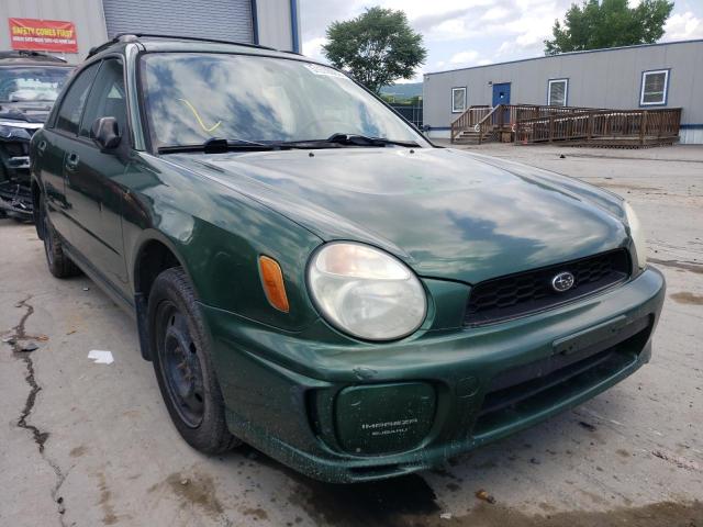 JF1GG65522G801188 - 2002 SUBARU IMPREZA GREEN photo 1