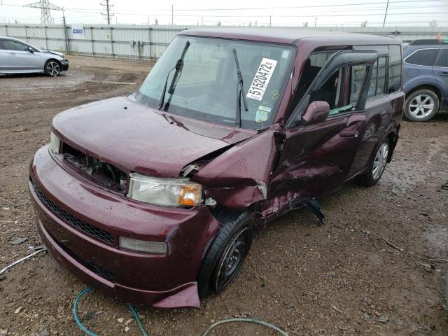 JTLKT324350190163 - 2005 TOYOTA SCION XB იასამნისფერი ფოტო 2