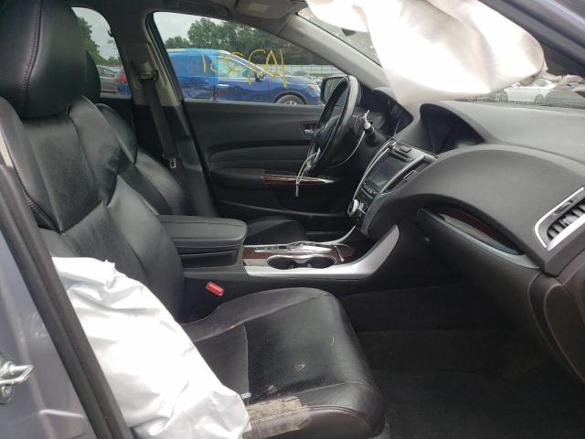19UUB3F52FA009920 - 2015 ACURA TLX TECH SILVER photo 5
