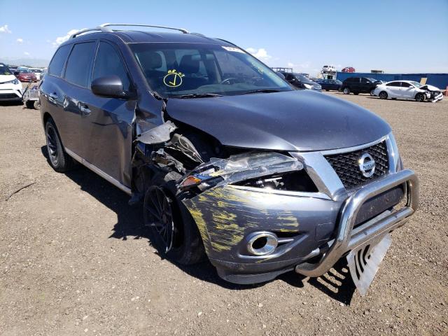 5N1AR2MM8EC619157 - 2014 NISSAN PATHFINDER GRAY photo 1