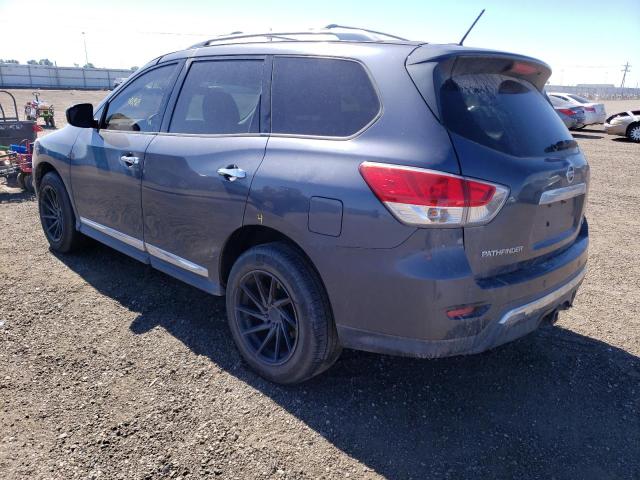 5N1AR2MM8EC619157 - 2014 NISSAN PATHFINDER GRAY photo 3