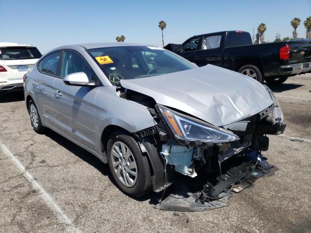 KMHD74LF8LU970515 - 2020 HYUNDAI ELANTRA SE SILVER photo 1