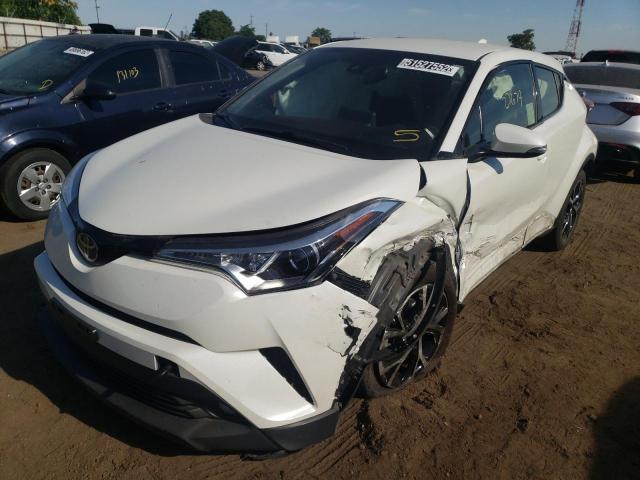 JTNKHMBX0K1052143 - 2019 TOYOTA C-HR XLE WHITE photo 9