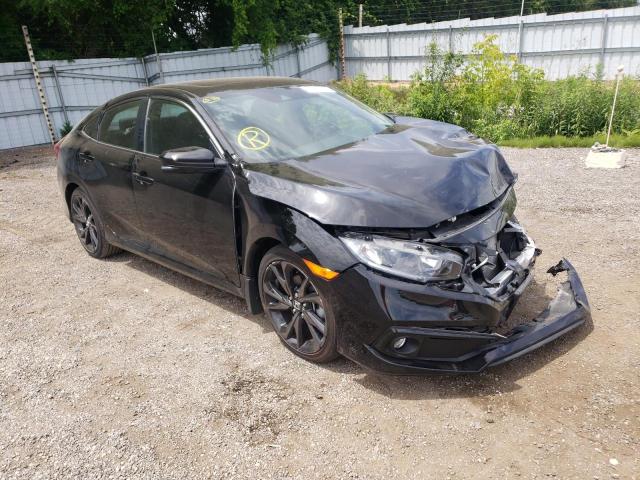 2HGFC2F84LH027875 - 2020 HONDA CIVIC SPOR BLACK photo 1