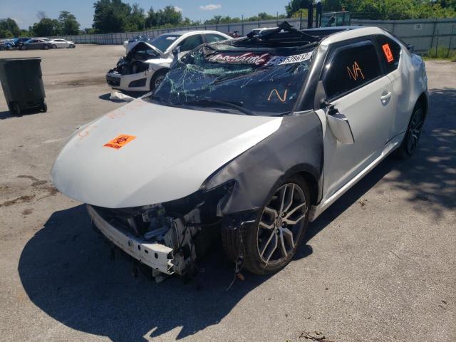 JTKJF5C73FJ003639 - 2015 TOYOTA SCION TC თეთრი ფოტო 2