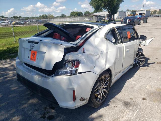 JTKJF5C73FJ003639 - 2015 TOYOTA SCION TC თეთრი ფოტო 4