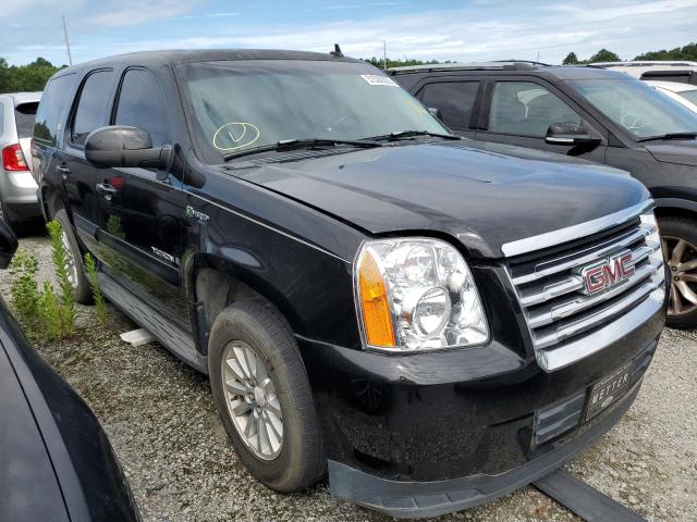 1GKFK13588R178235 - 2008 GMC YUKON HYBR BLACK photo 1