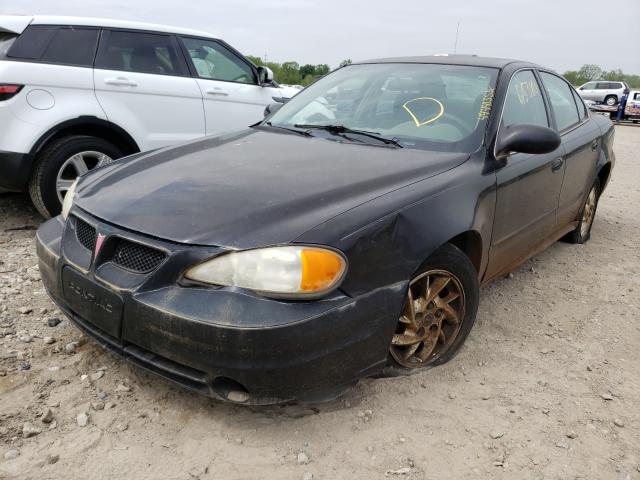 1G2NE52F64M634745 - 2004 PONTIAC GRAND AM S BLACK photo 2
