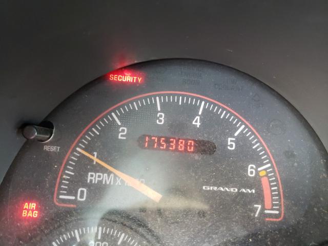 1G2NE52F64M634745 - 2004 PONTIAC GRAND AM S BLACK photo 8