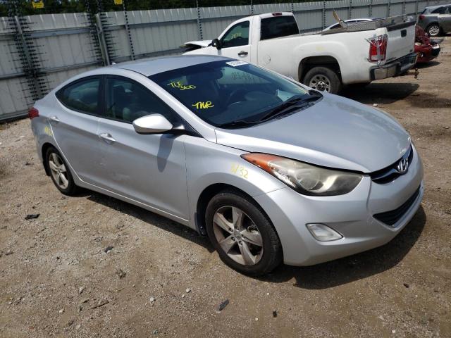 KMHDH4AE7DU582510 - 2013 HYUNDAI ELANTRA GL SILVER photo 1