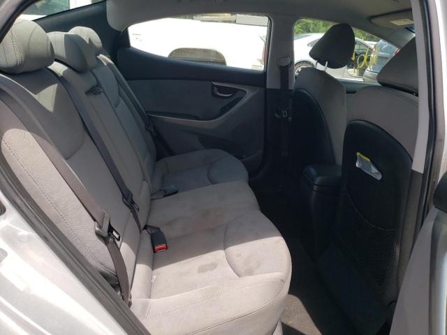 KMHDH4AE7DU582510 - 2013 HYUNDAI ELANTRA GL SILVER photo 6