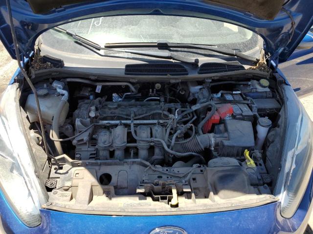 3FADP4BJ7JM126385 - 2018 FORD FIESTA SE BLUE photo 7