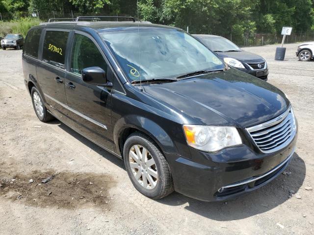 2C4RC1BG5ER295592 - 2014 CHRYSLER TOWN & COU BLACK photo 1