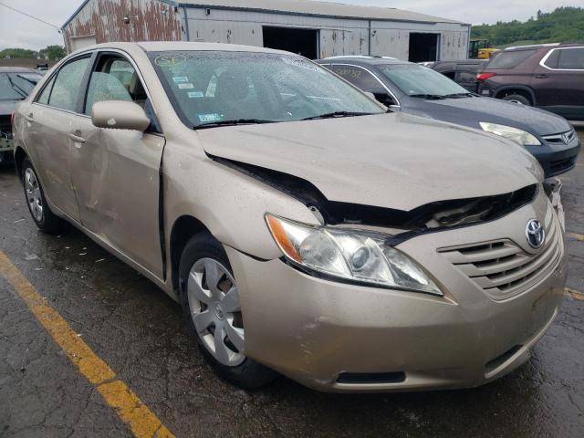 4T4BE46K87R010130 - 2007 TOYOTA CAMRY CE BEIGE photo 1
