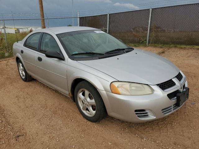 1B3EL36X84N418366 - 2004 DODGE STRATUS SE SILVER photo 1