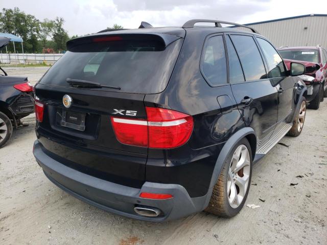 5UXFE83548L161803 - 2008 BMW X5 4.8I BLACK photo 4