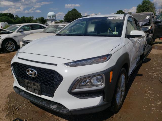 KM8K2CAA0JU183742 - 2018 HYUNDAI KONA SEL WHITE photo 2