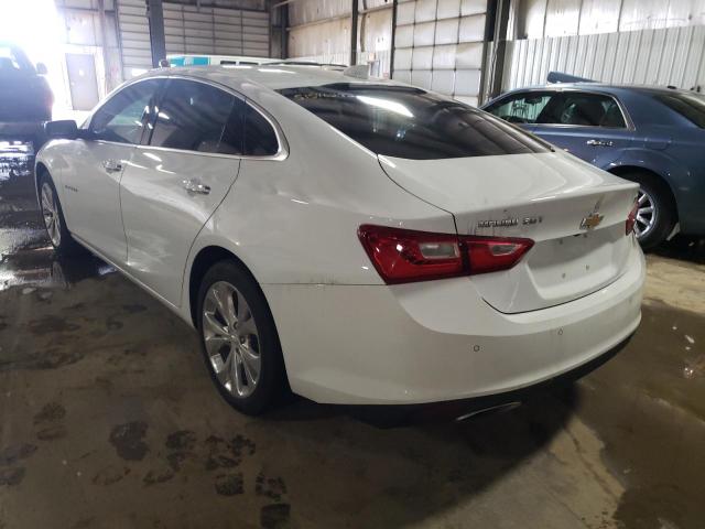 1G1ZE5SXXJF277830 - 2018 CHEVROLET MALIBU PRE WHITE photo 3