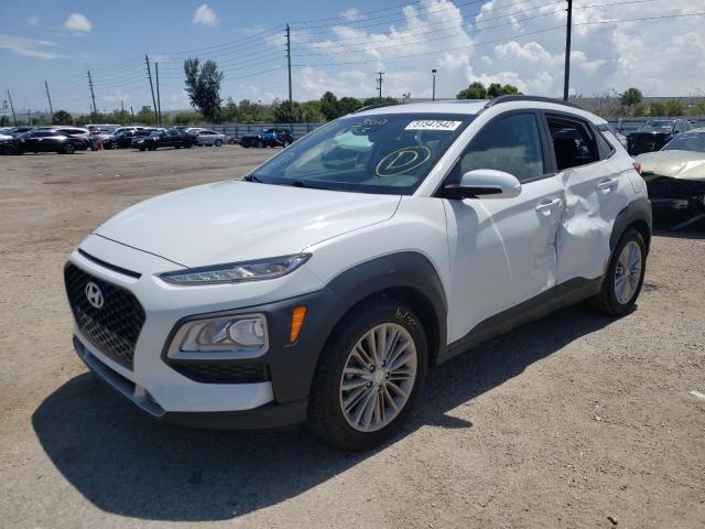 KM8K62AAXLU583213 - 2020 HYUNDAI KONA SEL P WHITE photo 2