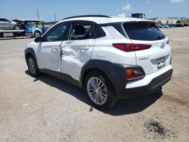 KM8K62AAXLU583213 - 2020 HYUNDAI KONA SEL P WHITE photo 3