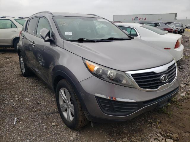 KNDPB3A22C7287721 - 2012 KIA SPORTAGE B SILVER photo 1