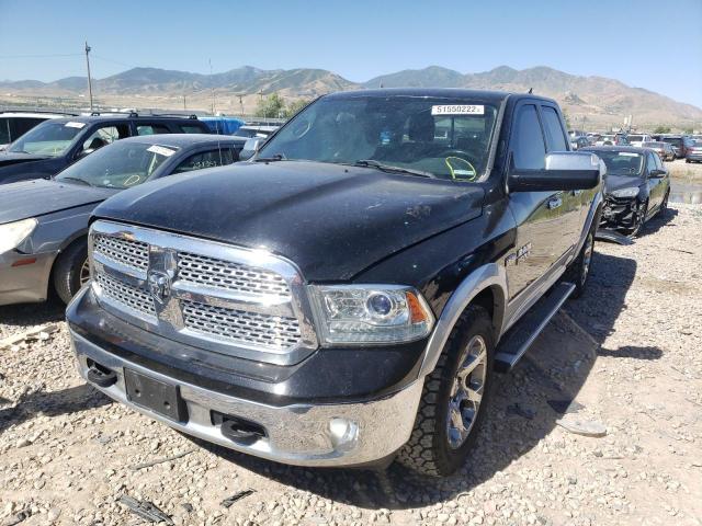 1C6RR7JT4FS546769 - 2015 RAM 1500 LARAM BLACK photo 2