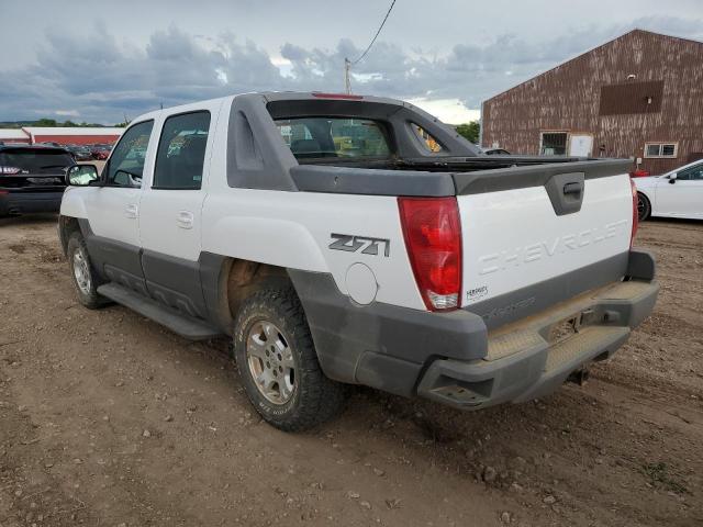 3GNEK13T12G111173 - 2002 CHEVROLET AVALANCHE WHITE photo 3