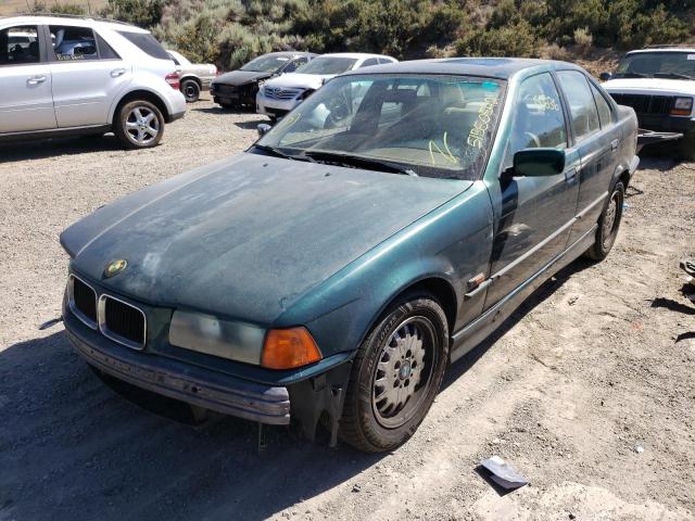 WBACD4324TAV38413 - 1996 BMW 328 I AUTO GREEN photo 2