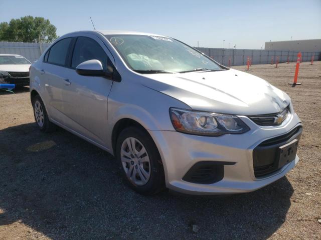 1G1JB5SH6H4156734 - 2017 CHEVROLET SONIC LS SILVER photo 1
