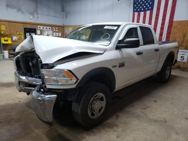 3C6TD5CT4CG270442 - 2012 DODGE RAM 2500 S WHITE photo 2