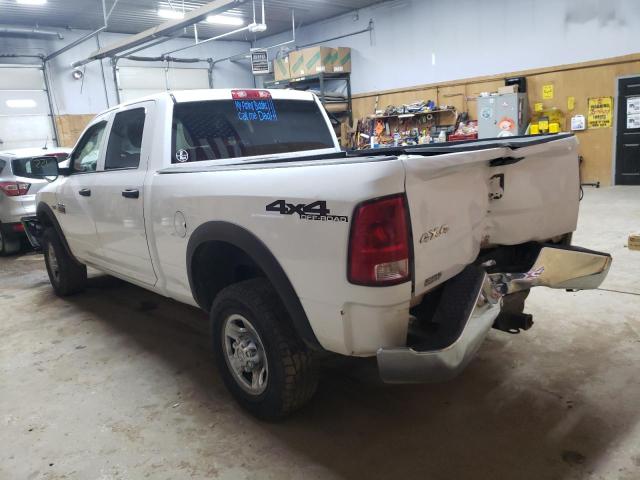 3C6TD5CT4CG270442 - 2012 DODGE RAM 2500 S WHITE photo 3