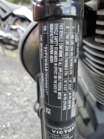 5VPCWBAB7H3056617 - 2017 VICTORY MOTORCYCLES HIGH-BALL Orange Foto 10