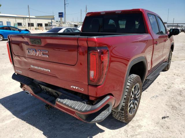 3GTP9EEL8NG213396 - 2022 GMC SIERRA LIM RED photo 4