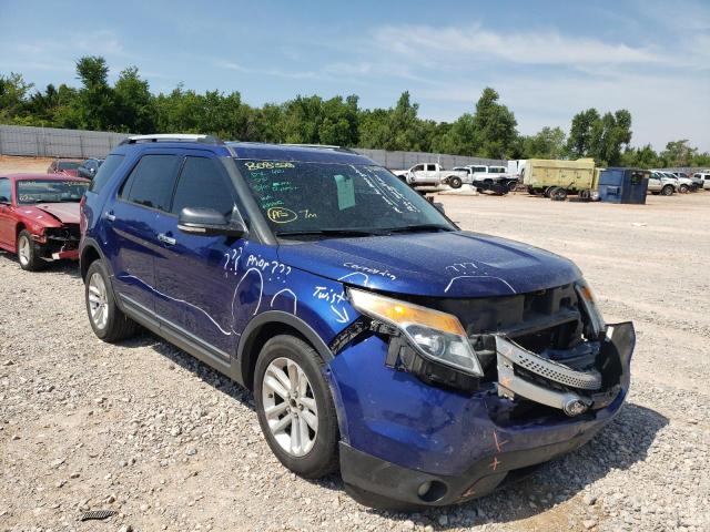 1FM5K8D83DGB08328 - 2013 FORD EXPLORER X BLUE photo 1