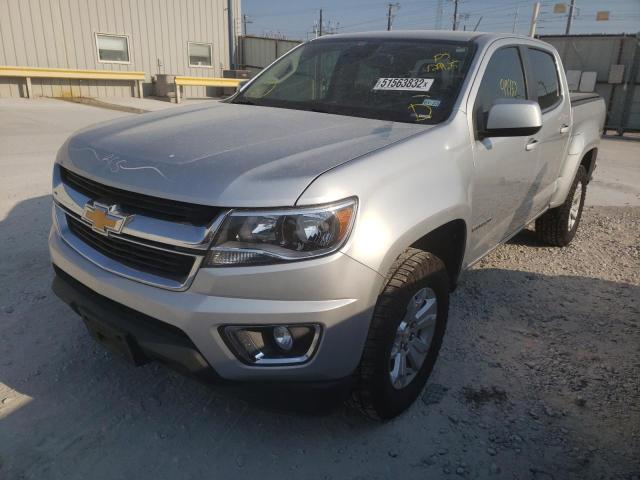 1GCGSCENXK1129925 - 2019 CHEVROLET COLORADO L SILVER photo 2