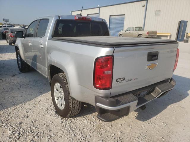 1GCGSCENXK1129925 - 2019 CHEVROLET COLORADO L SILVER photo 3