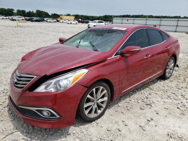 KMHFG4JG8FA483714 - 2015 HYUNDAI AZERA RED photo 2