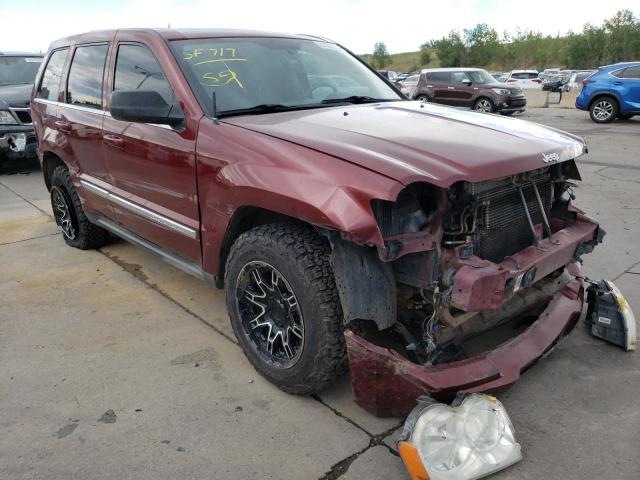 1J8HR582X7C523457 - 2007 JEEP GRAND CHER MAROON photo 1