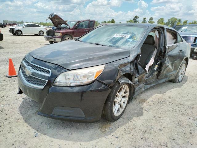 1G11C5SA5DF204707 - 2013 CHEVROLET MALIBU 1LT ნაცრისფერი ფოტო 2