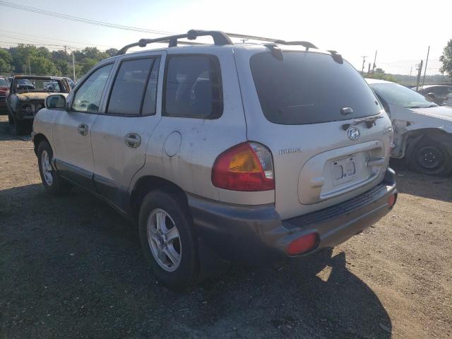 KM8SC73D62U173343 - 2002 HYUNDAI SANTA FE SILVER photo 3