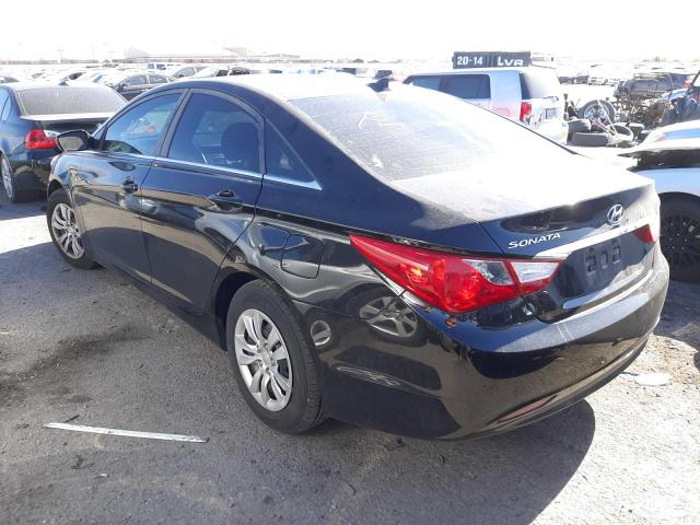 5NPEB4AC6DH547721 - 2013 HYUNDAI SONATA GLS BLACK photo 3