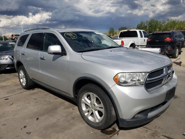 1C4RDJDG2DC615971 - 2013 DODGE DURANGO CR SILVER photo 1