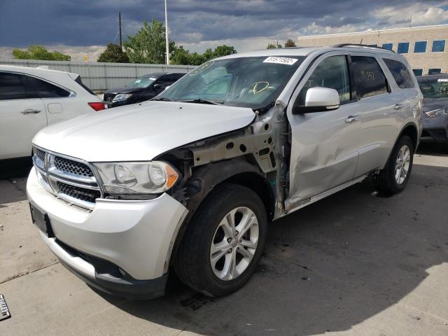 1C4RDJDG2DC615971 - 2013 DODGE DURANGO CR SILVER photo 2