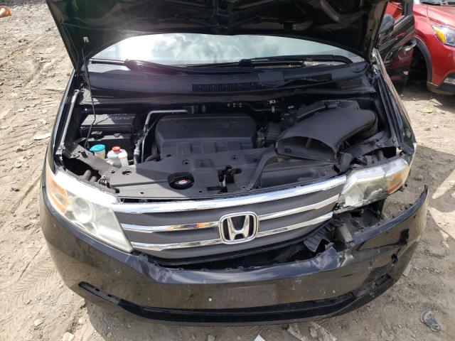 5FNRL5H48BB092269 - 2011 HONDA ODYSSEY EX BLACK photo 7